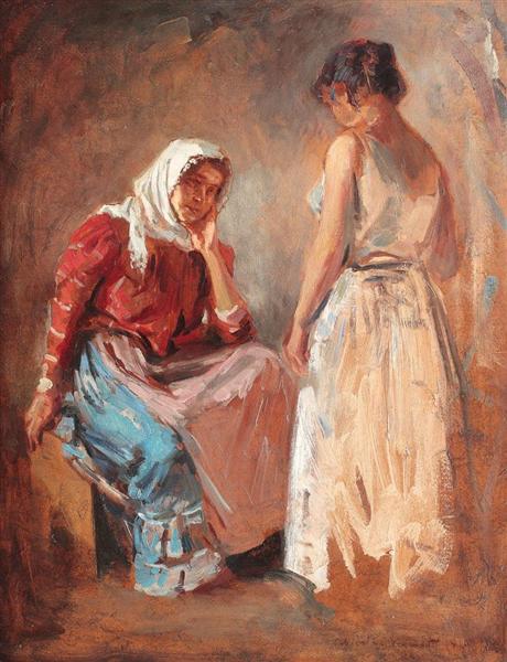 Cikánské ženy mluví - 1910