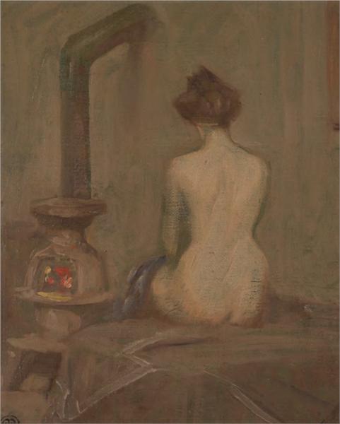 Flicka bär - 1900