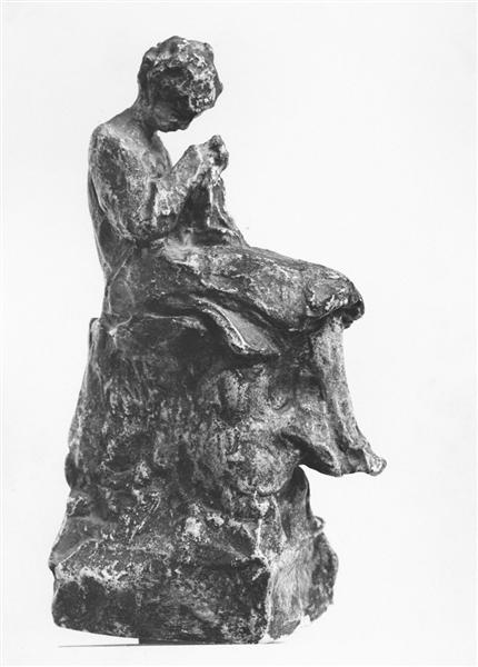 Dívka tkaní - 1898
