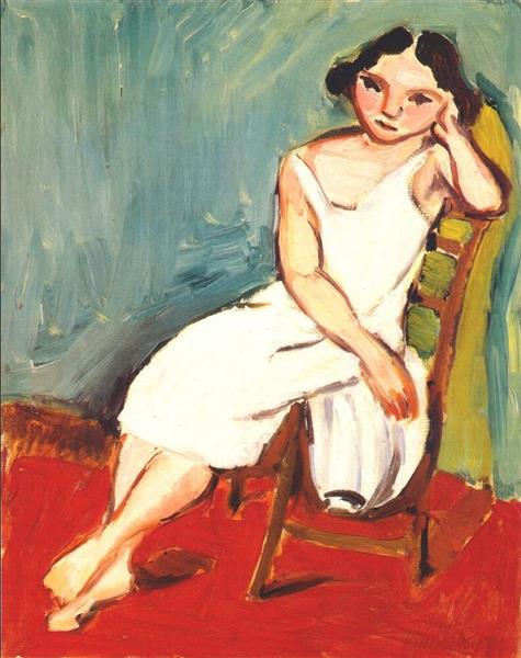 Chica Sentada 1909