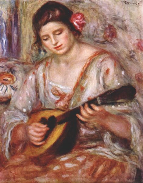 Mädchen mit Mandolina - 1918