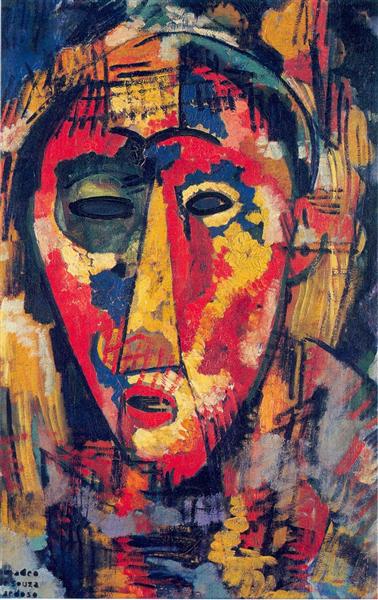 Зеленая маска глаз - 1915