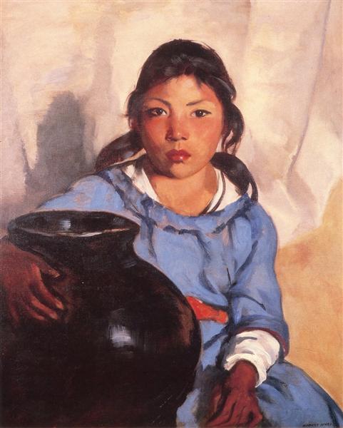 Gregorita avec le Santa Clara Bowl - 1917