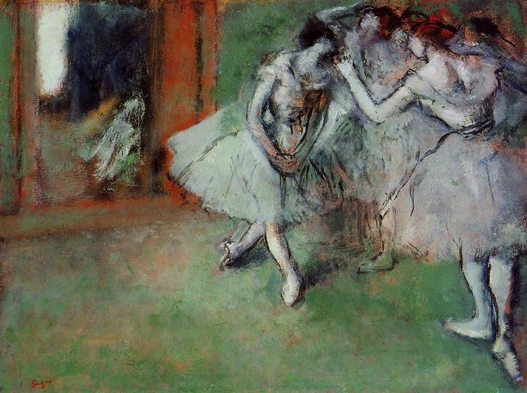 Gruppo di ballerini - 1905