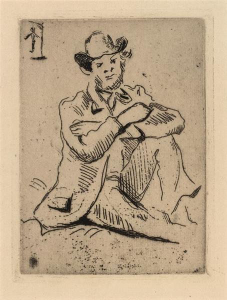 Guillaumin con impiccato - 1873