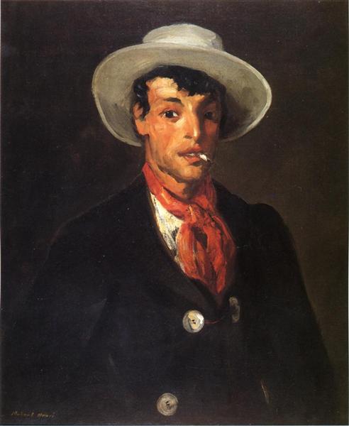 Gypsy med cigaret - 1906