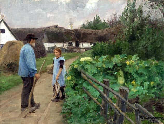 House for dinner - 1917