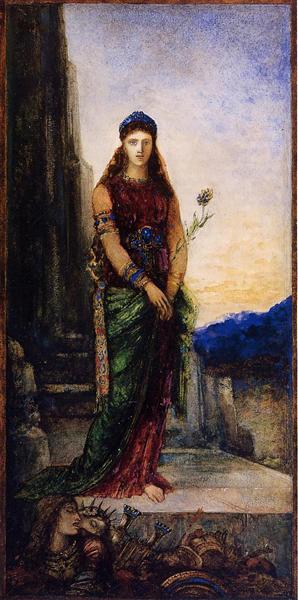 Troy Duvarlarında Helena - 1885