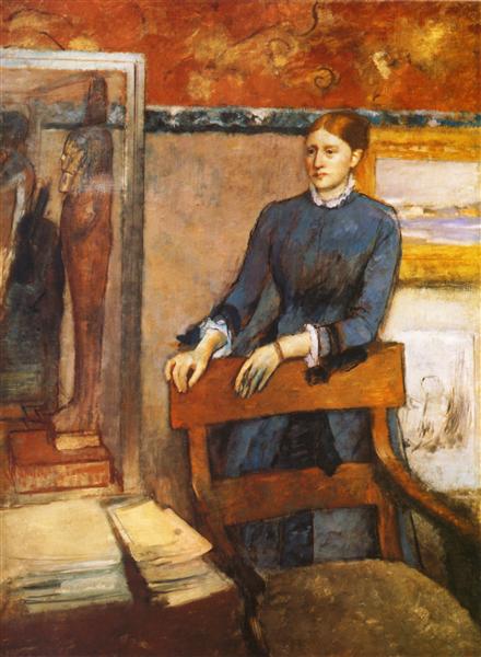 Helene Rouart w badaniu ojca - 1886