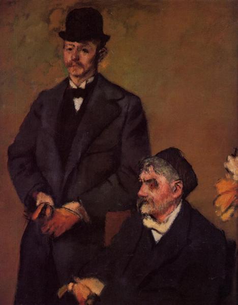 Henri Rouart and his son Alexis - 1898