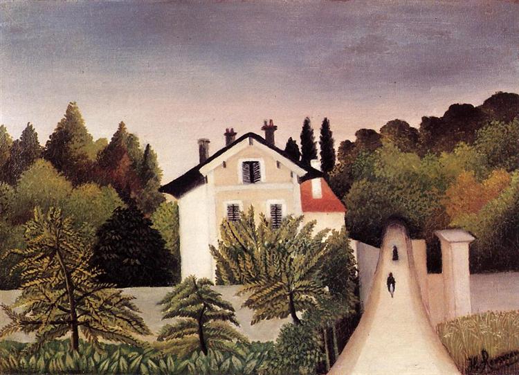 House on the outskirts of Paris - 1902