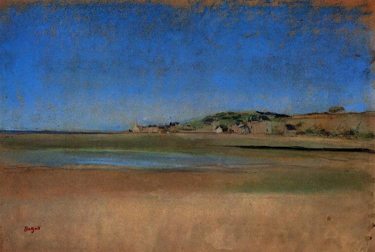 Casas Junto Al Mar - 1869