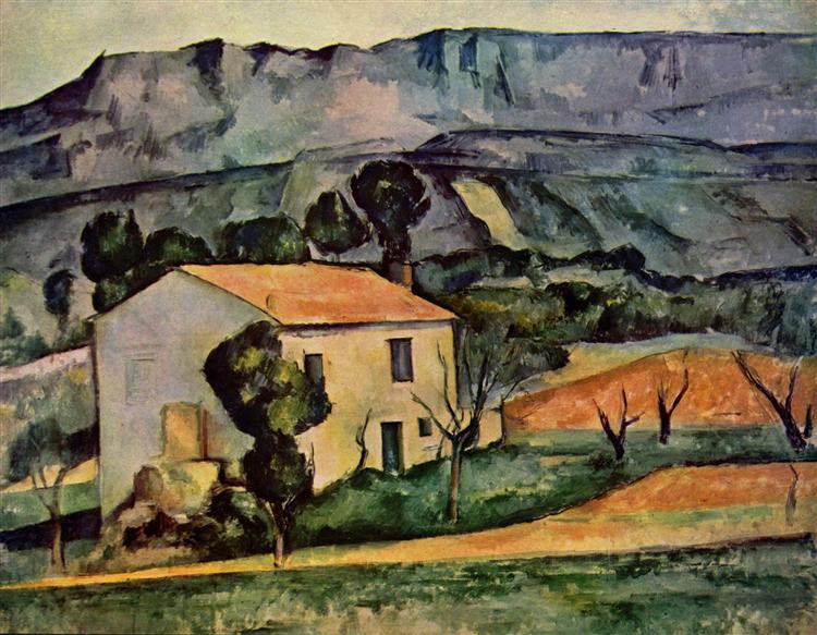 Häuser in Provence - in der Nähe von Gardanne - 1886