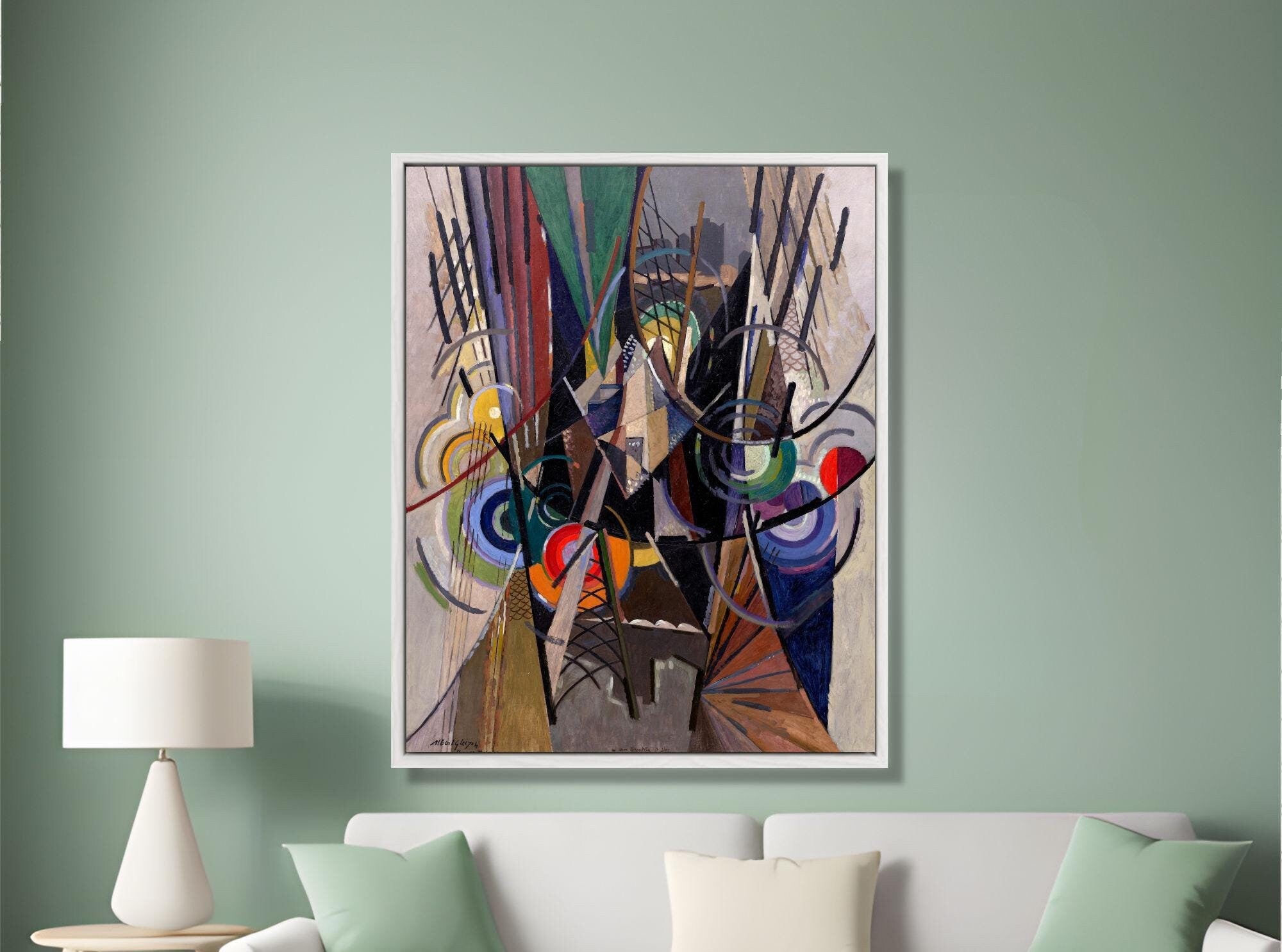 Na ponte do Brooklyn - 1917