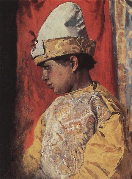 Med Jester kostym - 1882