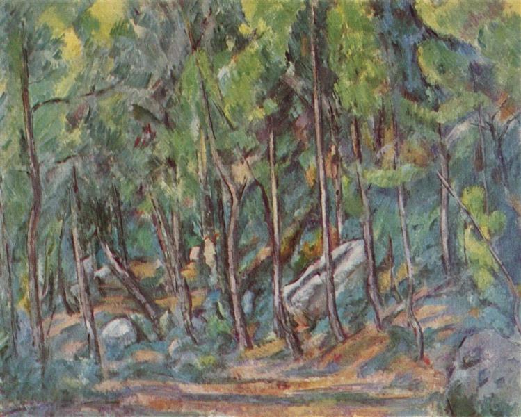 V Fontainbleau Forest - 1882