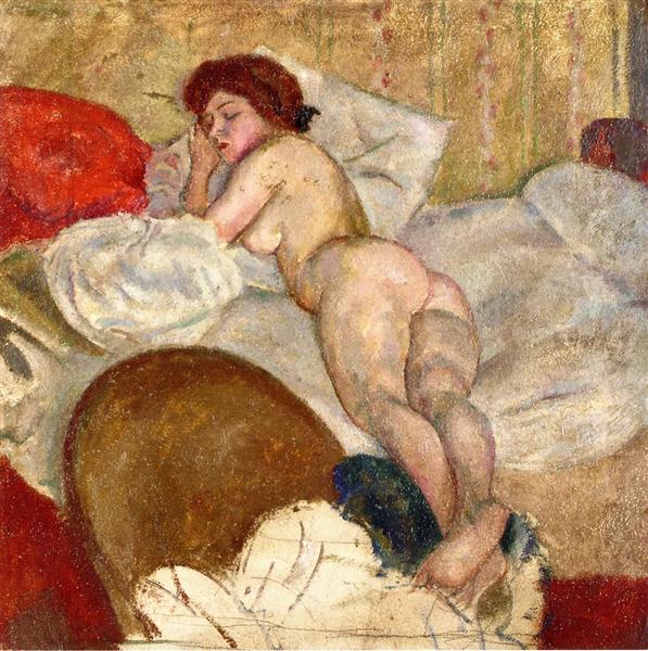 No Quarto do Hotel - 1908