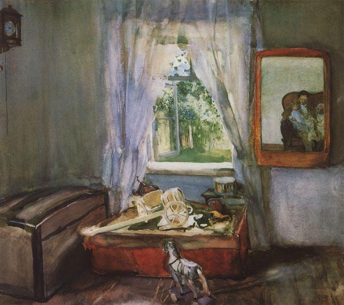 I børnehaven - 1898