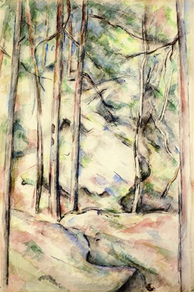 W lesie - 1896