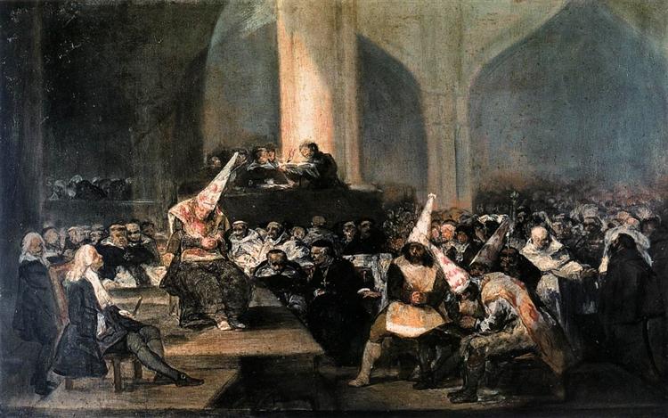 Scena Inkwizycji - 1819