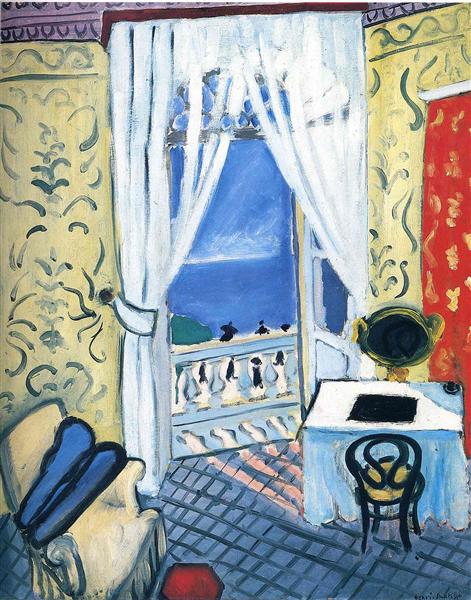 Interior with a violin case 1919