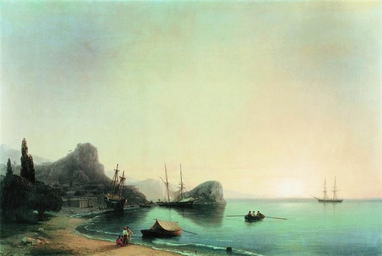 Italienische Landschaft - 1855
