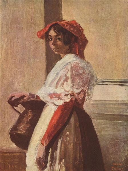Italienisch mit einer Tasse 1828