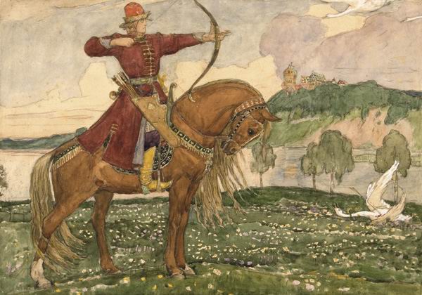 Ivan Tsarevich und der Schwan - 1901