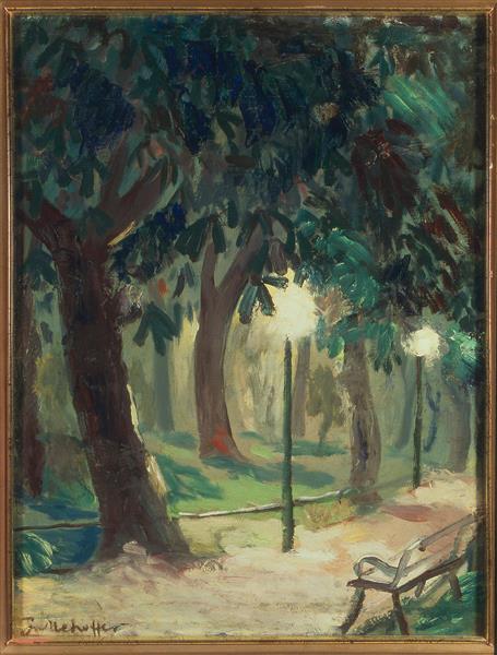 Planty Park à Cracovie - 1898