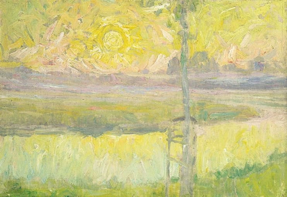 Trädgård vid Sint-Martens-Latem-1910