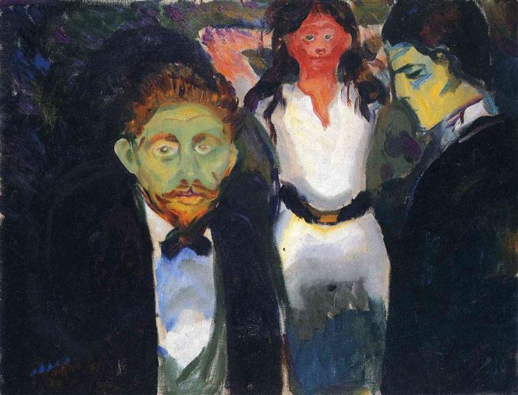 Ciúme. Da série The Green Room - 1907