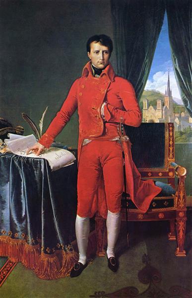 Portret Napoleona Bonaparte - Pierwsza Rada - 1804