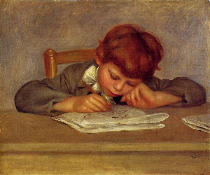 Dessin en jean - 1901