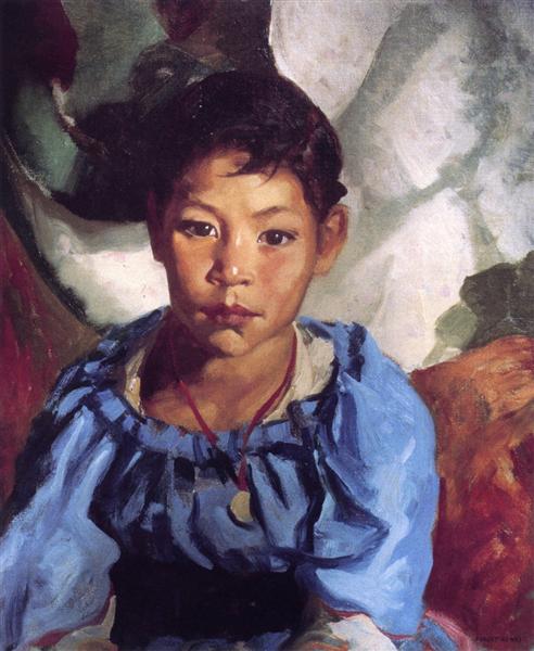 Juanita (também conhecido como Juanita de Azul) - 1917