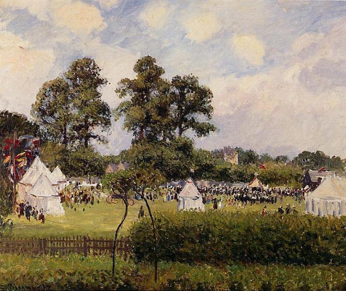 Jubilee -fejring i Bedford Park - London - 1897