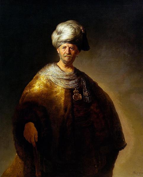 Hombre Con Traje Oriental (&Quot;El Noble Eslavo&Quot; O &Quot;El Hombre Con Turbante&Quot;) - 1632