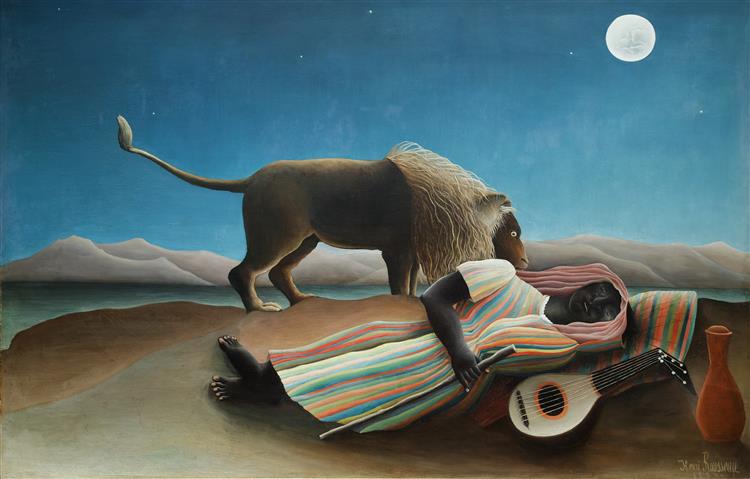 The Sleeping Gypsy - 1897