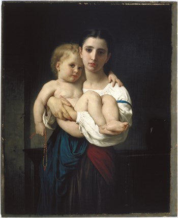 La sœur aînée - Réduction - 1864