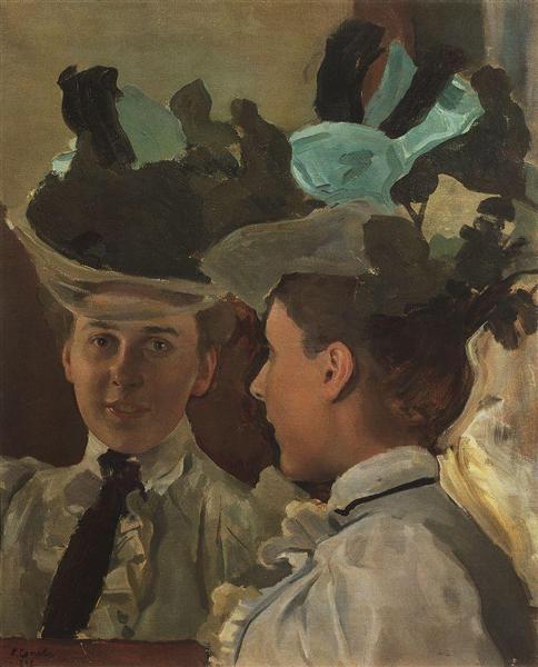 The Lady of the Mirror - 1898