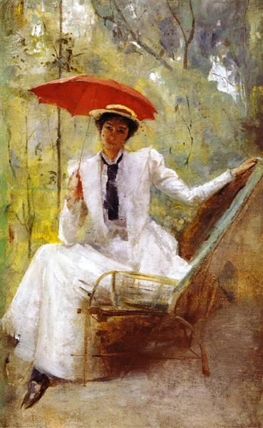 La dame du parapluie - 1893