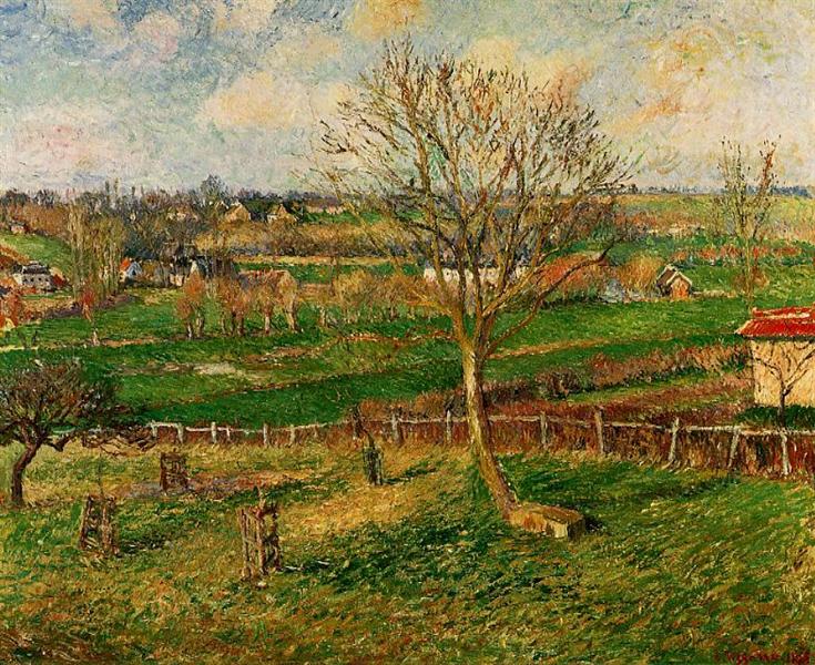 Krajina - Campos - Eragny - 1885