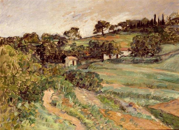 Paisaje En Provenza - 1875