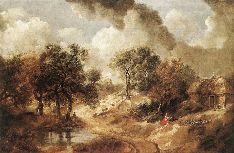 Paesaggio in Suffolk - 1750