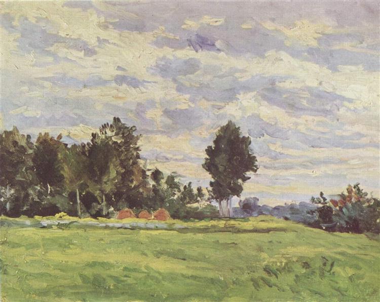 Maisema Ranskan saarella - 1865