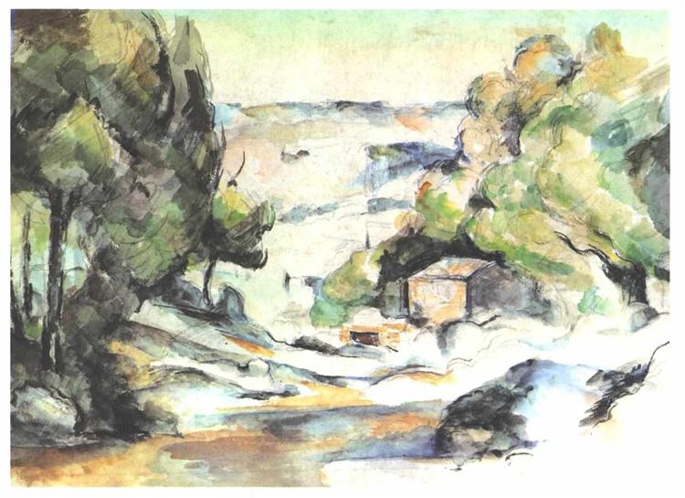 Krajina v Provence - 1880