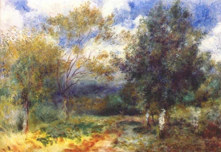 Paysage sous le soleil - 1881