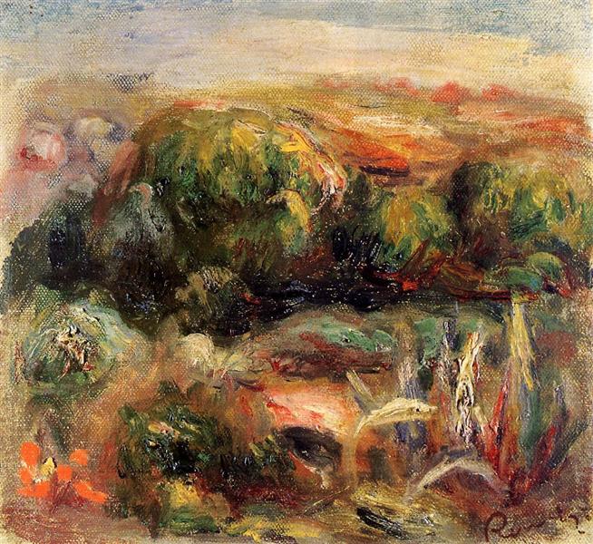Paysage Près De Cagnes