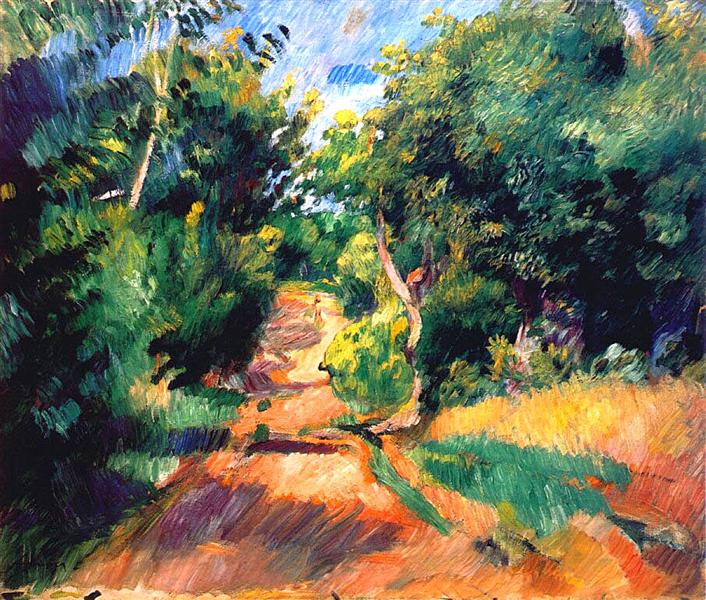 Paysage près de Varengeville - 1885