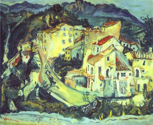 Landscape of Cagnes - 1925