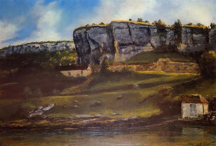 Landschaft der Region Ornans - 1866